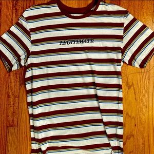 PacSun Legitimate Striped Shirt